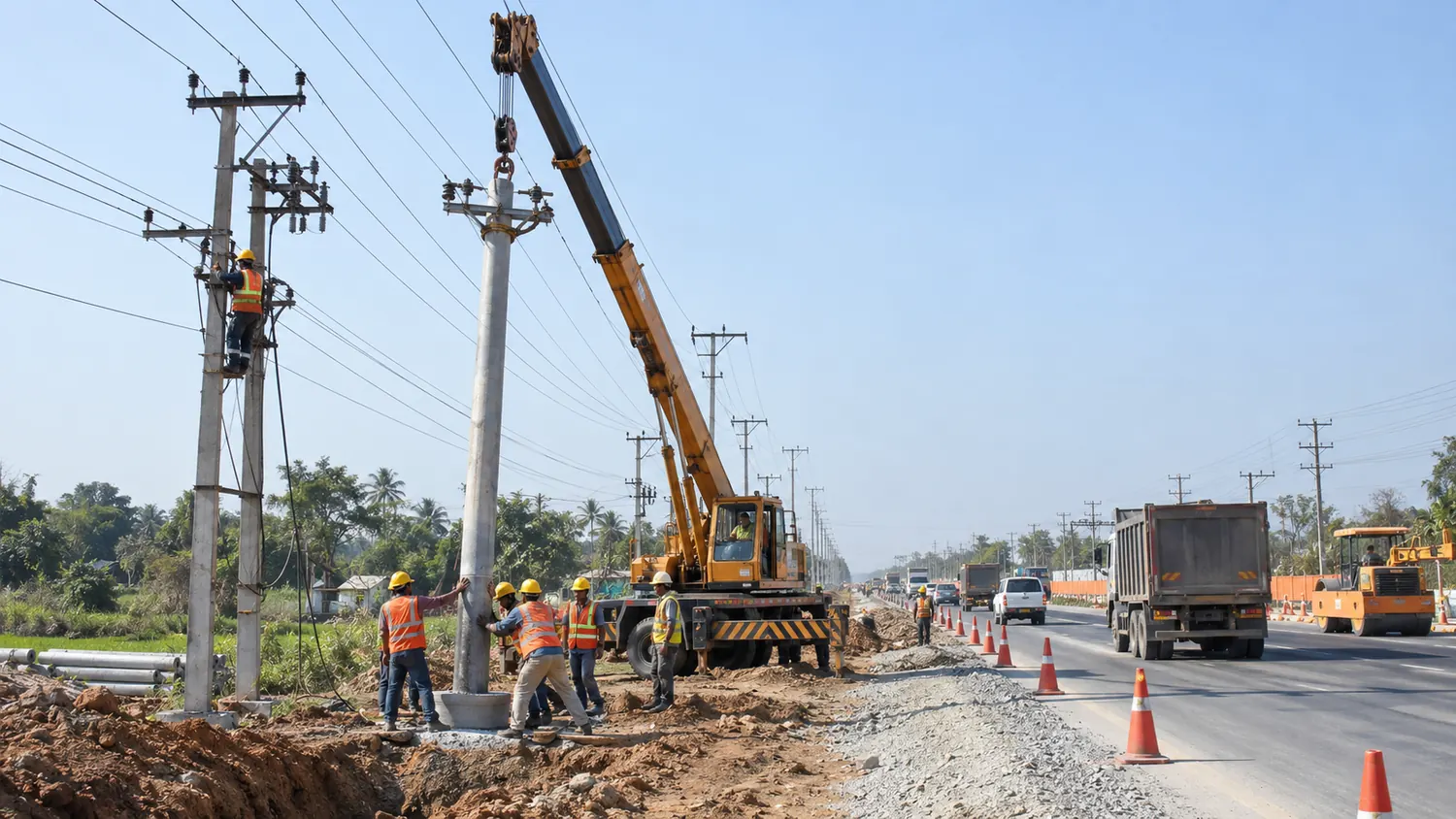 Electrical infrastructure and solar work, photo 2 of 6